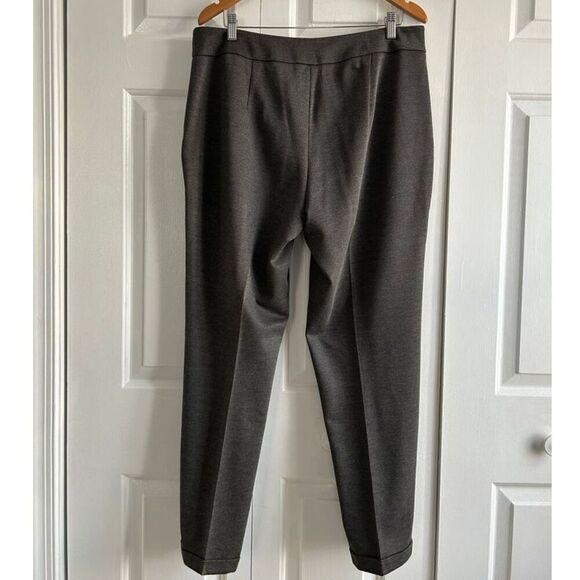 Nine West Women's Tapered Pintuck Pants Stretch. Size 14 - Picture 2 of 4